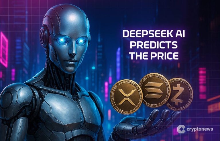China’s DeepSeek AI Predicts the Price of XRP, Solana, Zcash by the End of 2025