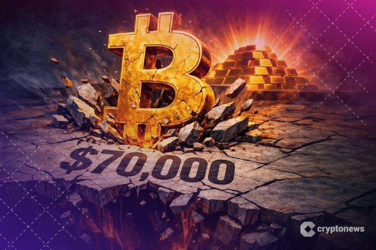 Bitcoin’s $70,000 Support Shatters as ‘Warsh Shock’ Triggers Massive Liquidity Exodus