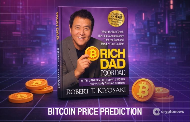 Bitcoin Price Prediction: Rich Dad Poor Dad Author Calls $750,000 — Is This The “Biggest Bubble Bust” in History?