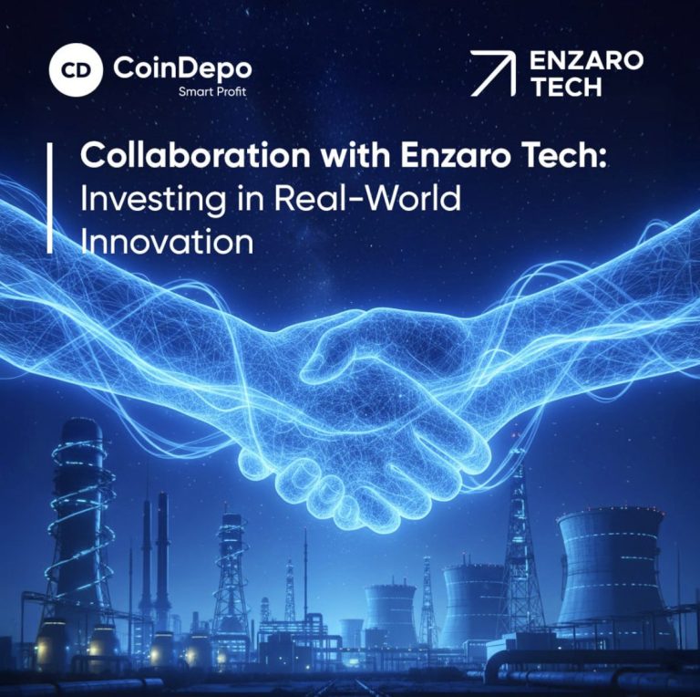 CoinDepo Backs Enzaro Tech With Seven-Figure Allocation to Build European Distributed Energy Grid