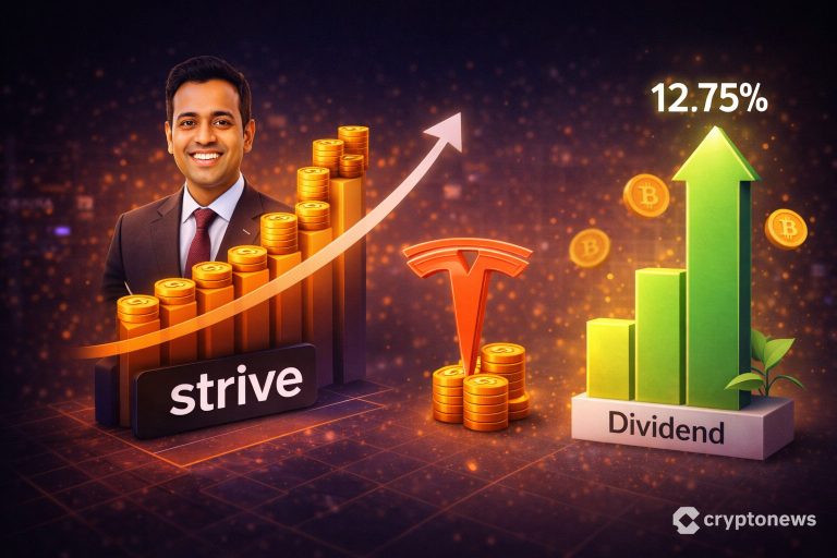 Vivek Ramaswamy Strive Beats Tesla in Bitcoin Holdings, Hikes SATA Dividend to 12.75%